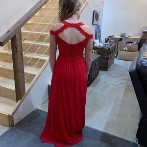 Red Prom/Pageant dress. NWT
